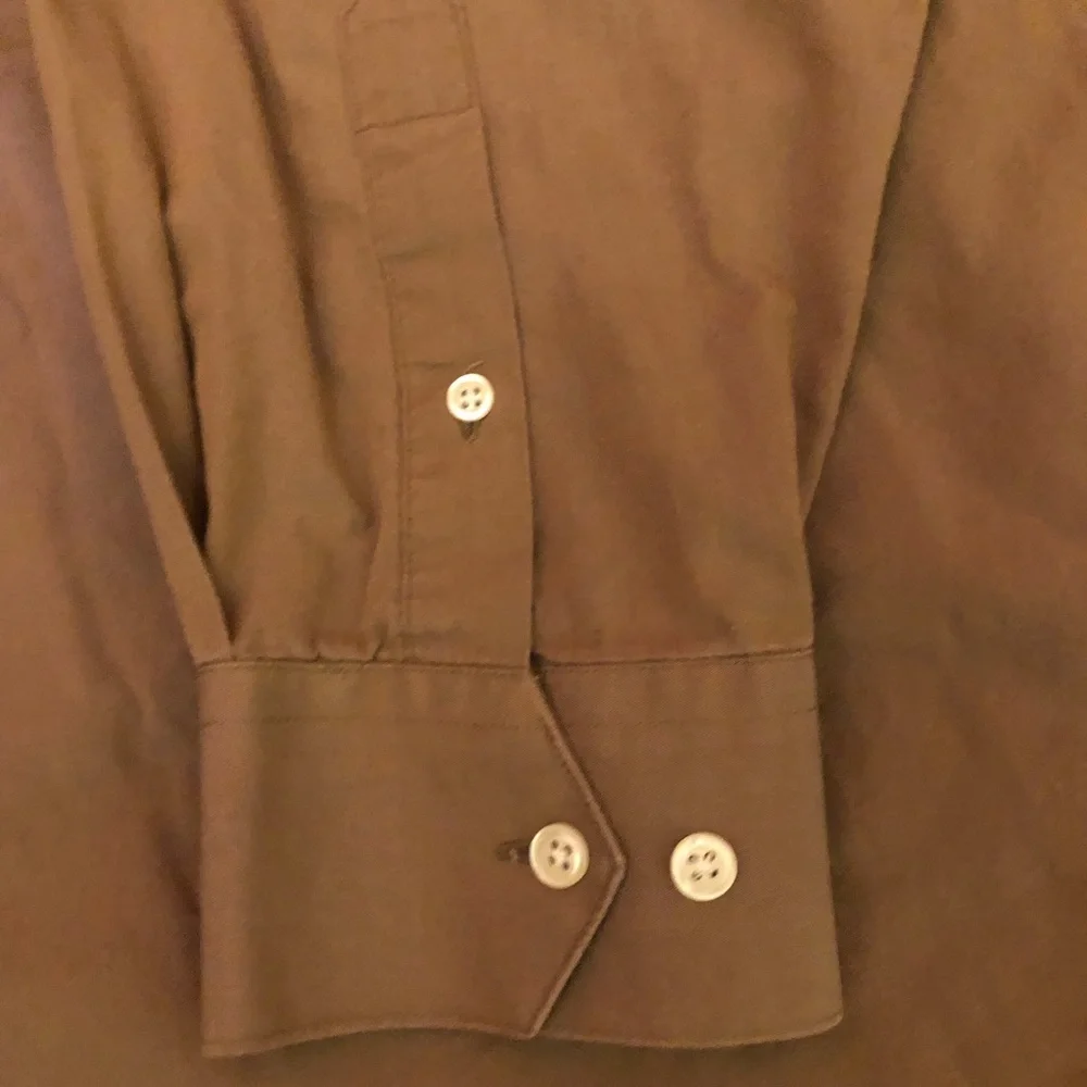 Christian Dior Brown Button Down Shirt - Picture 4 of 6